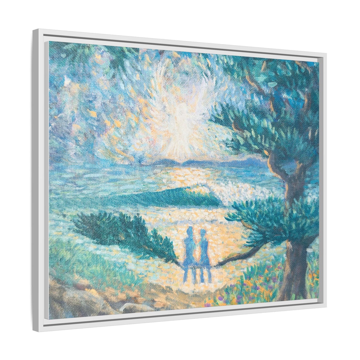 Matte Canvas, Framed (Multi-color)
