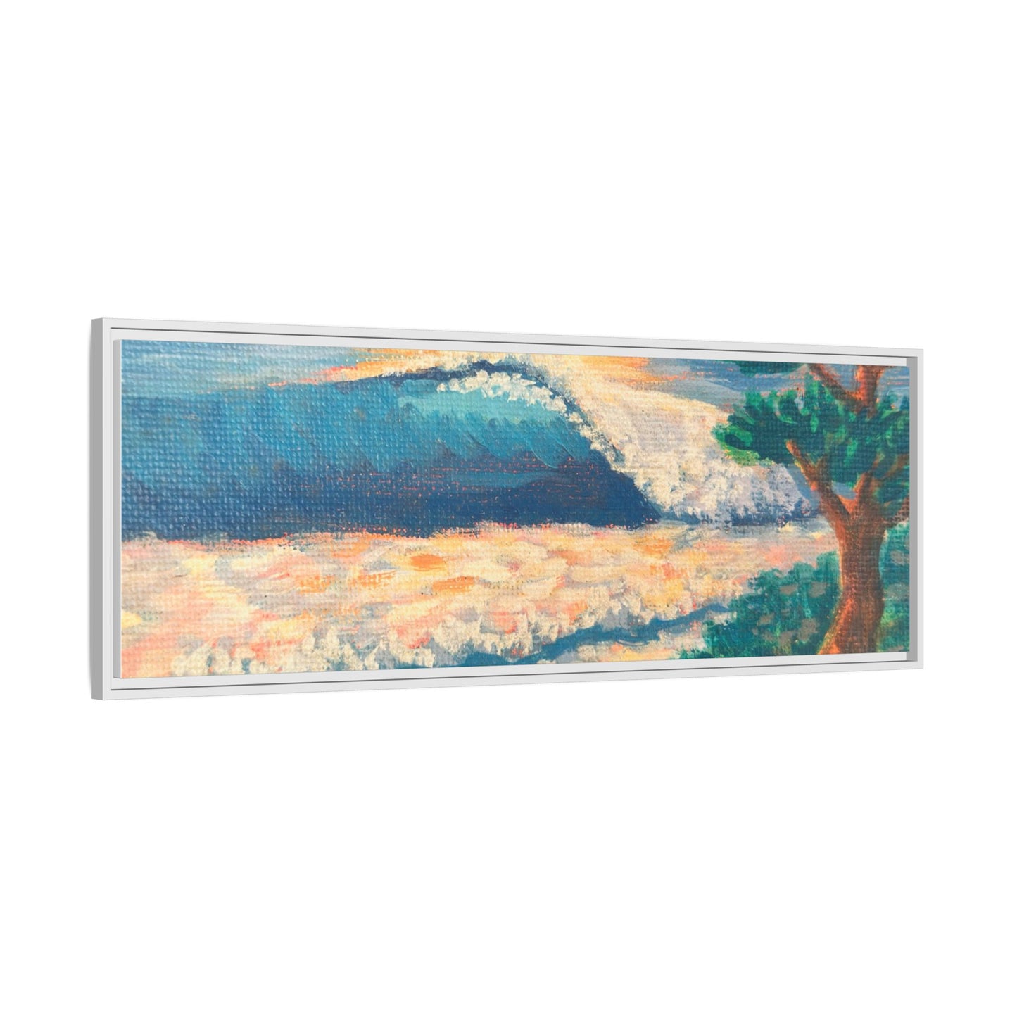 Matte Canvas, Framed (Multi-color)