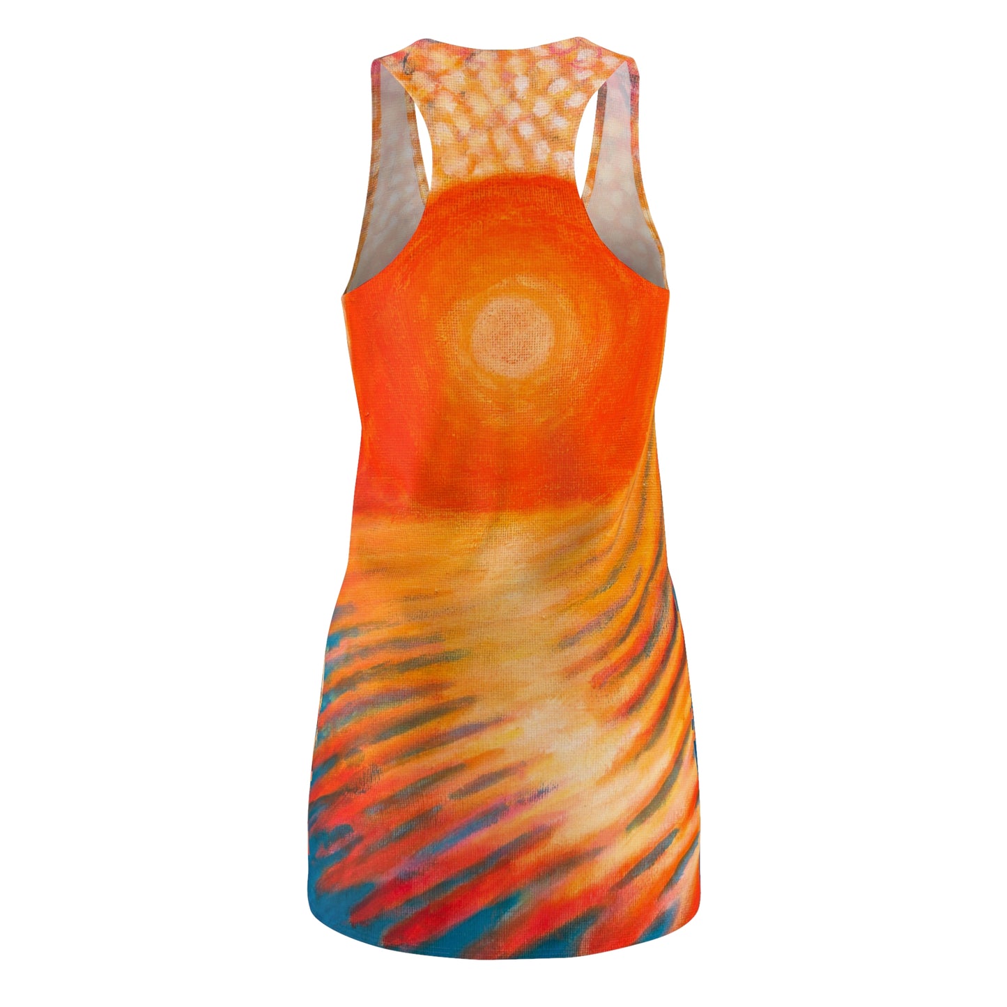 Women's Cut & Sew Racerback Dress (AOP)