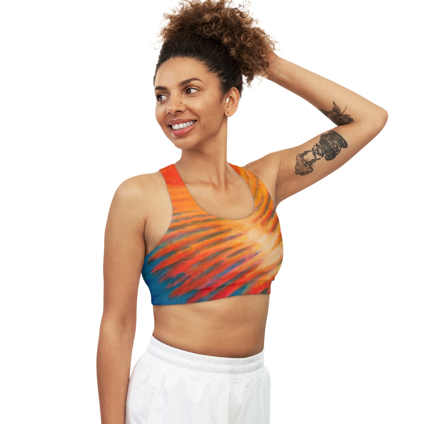 Seamless Sports Bra (AOP)