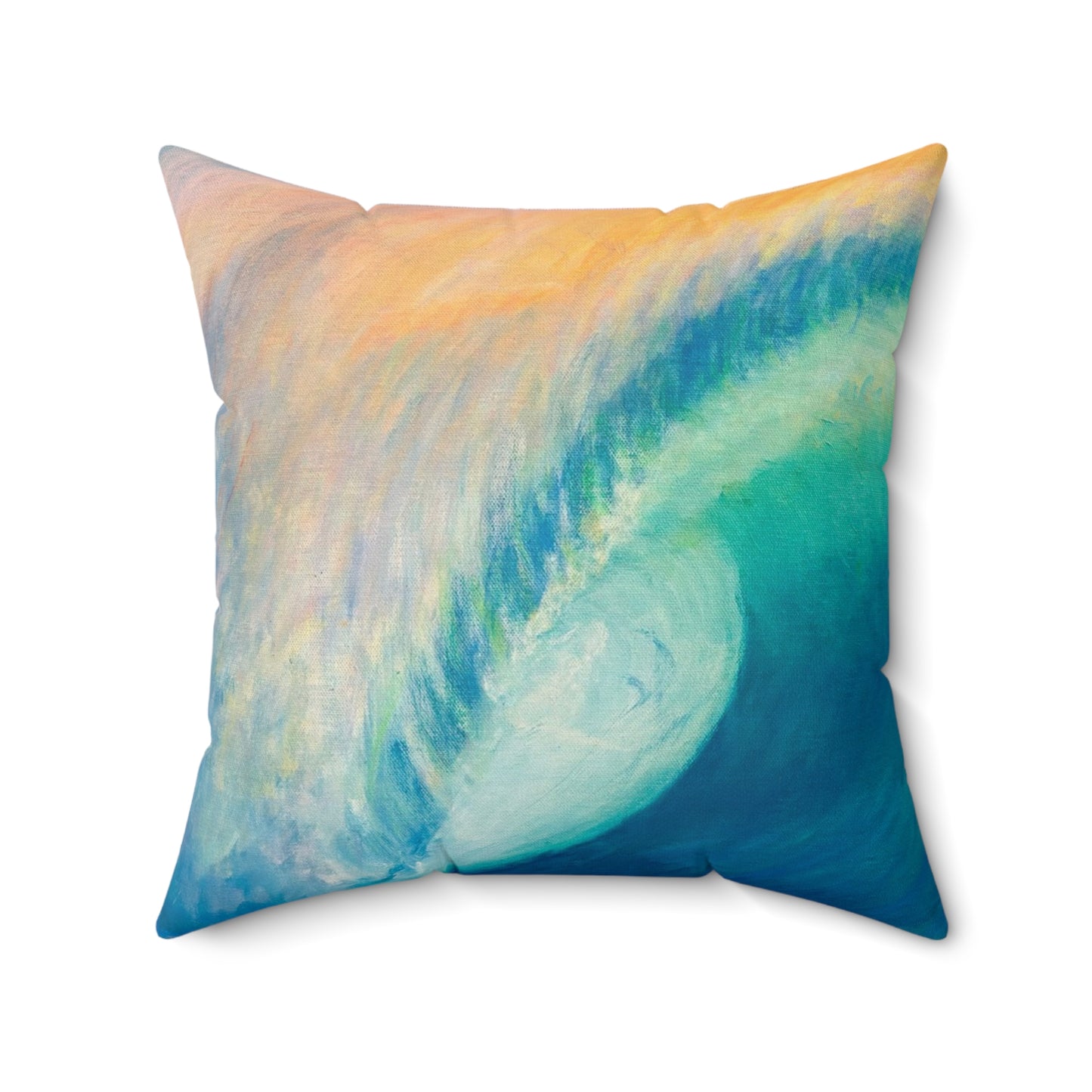Spun Polyester Square Pillow