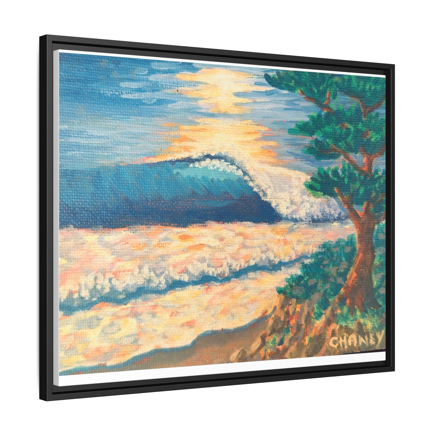 Matte Canvas, Framed (Multi-color)