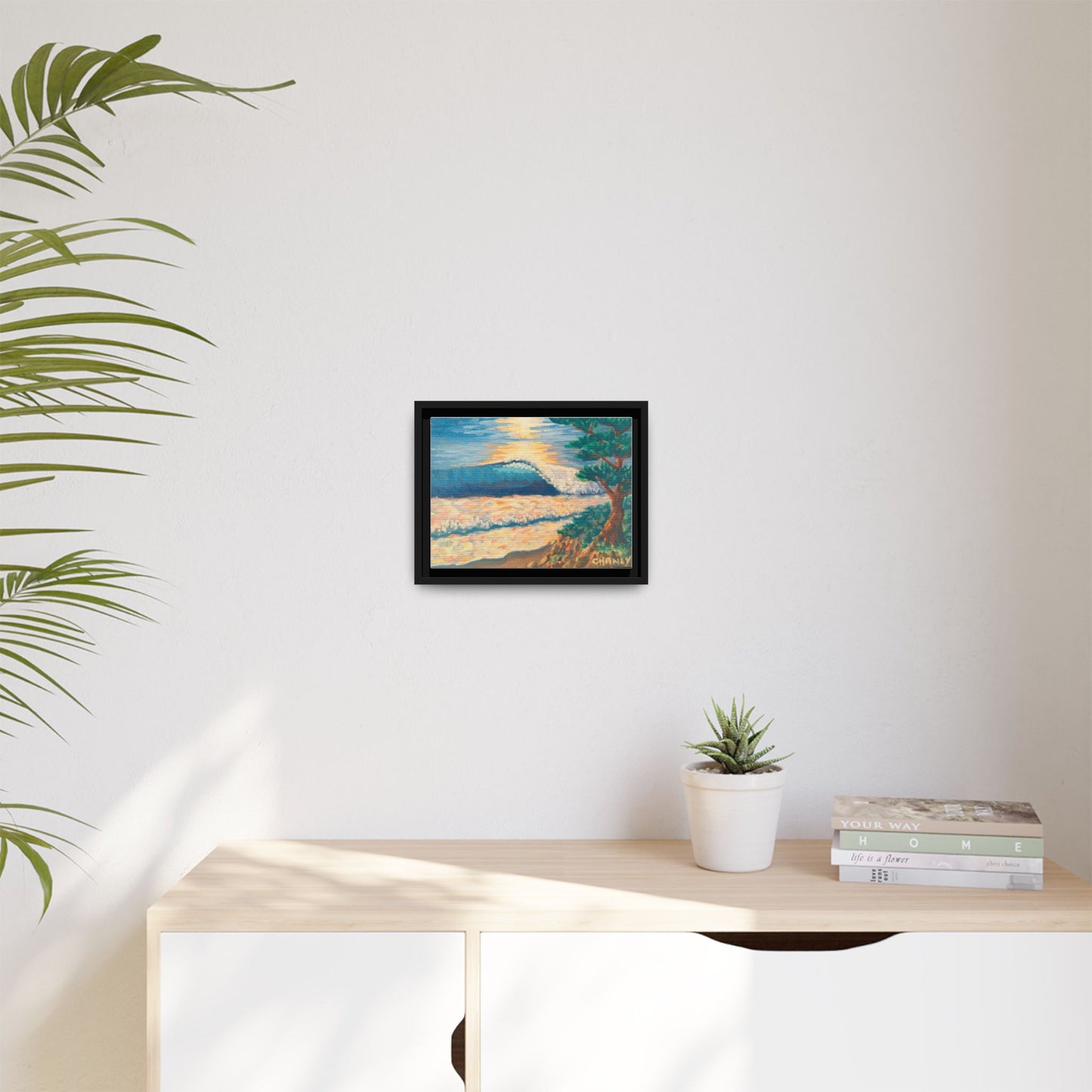 Matte Canvas, Framed (Multi-color)
