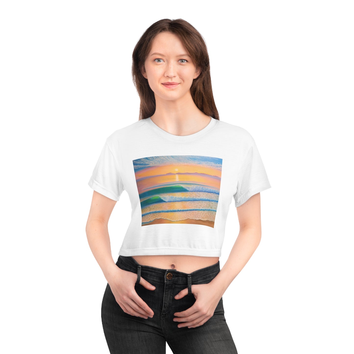 Crop Tee (AOP)