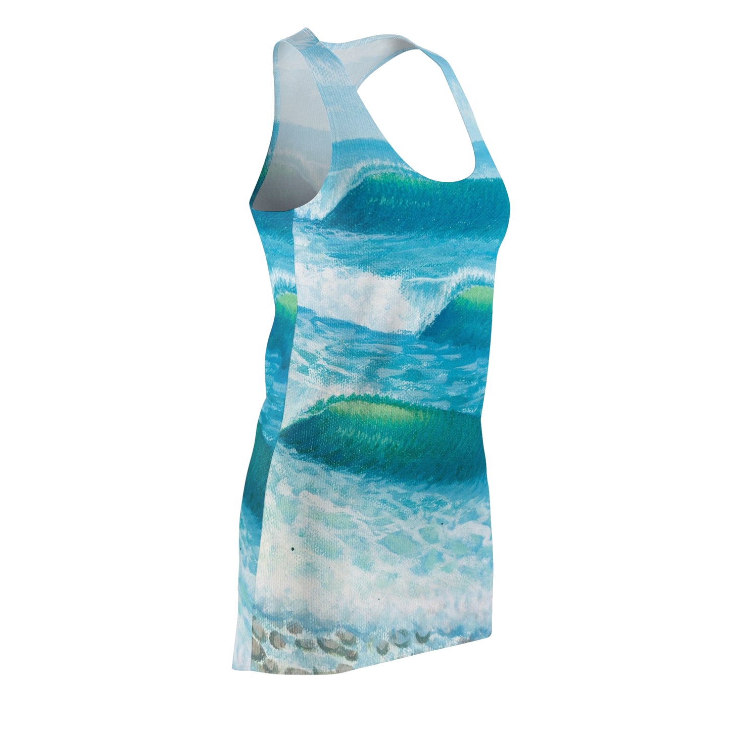 Women's Cut & Sew Racerback Dress (AOP)