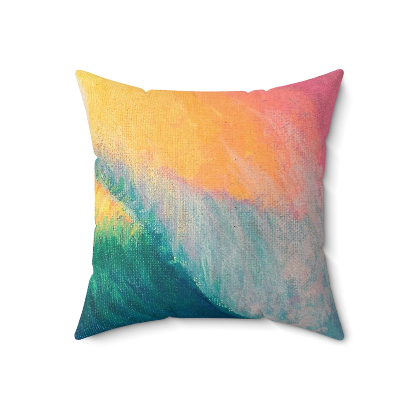 Spun Polyester Square Pillow