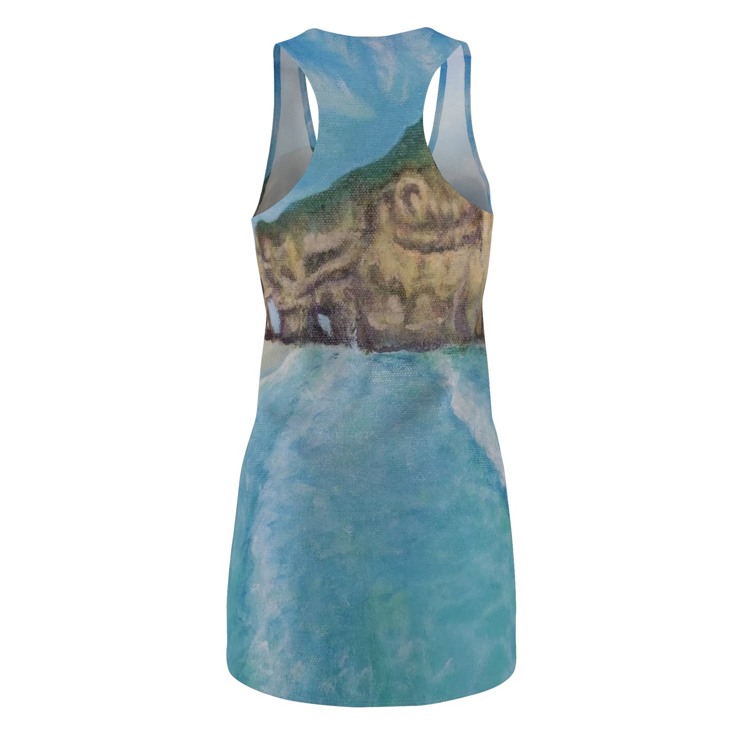 Women's Cut & Sew Racerback Dress (AOP)