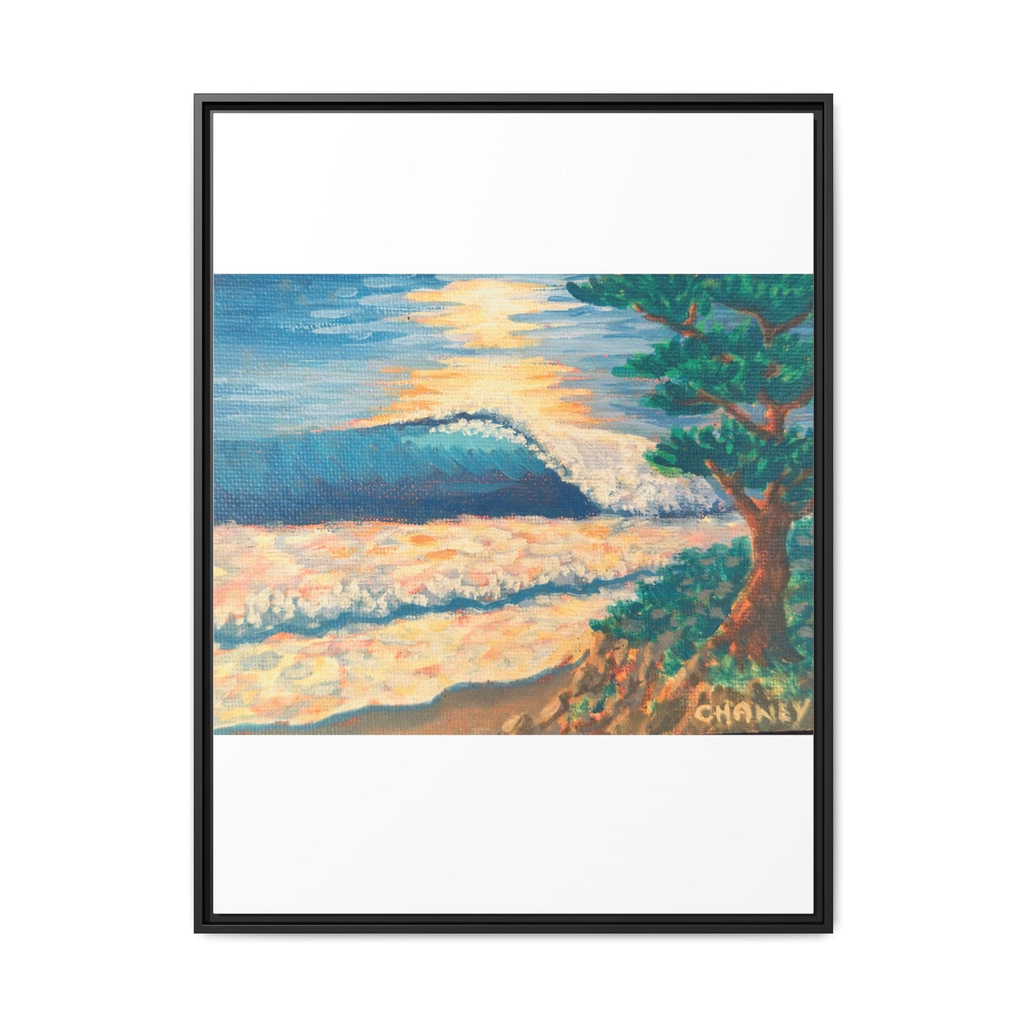 Matte Canvas, Framed (Multi-color)