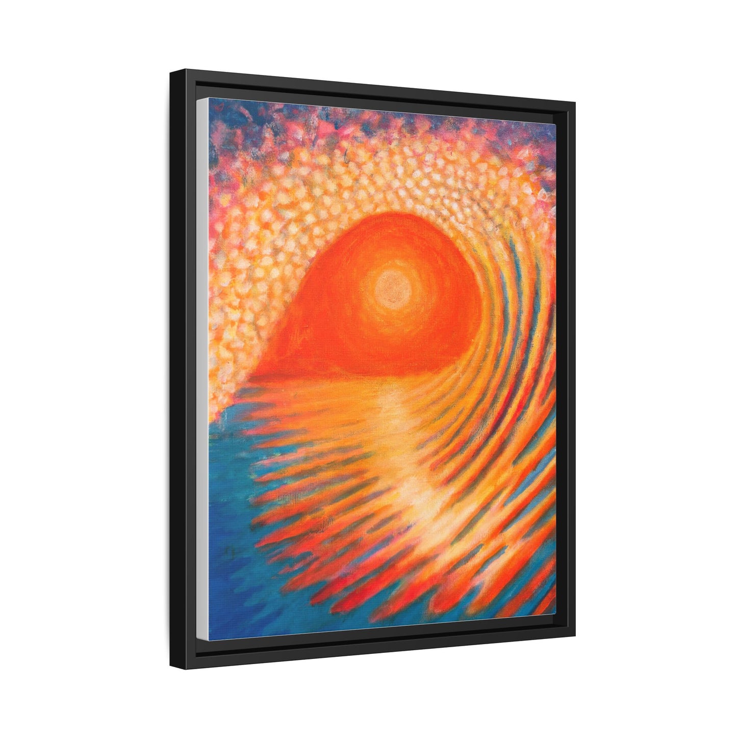 Matte Canvas, Framed (Multi-color)