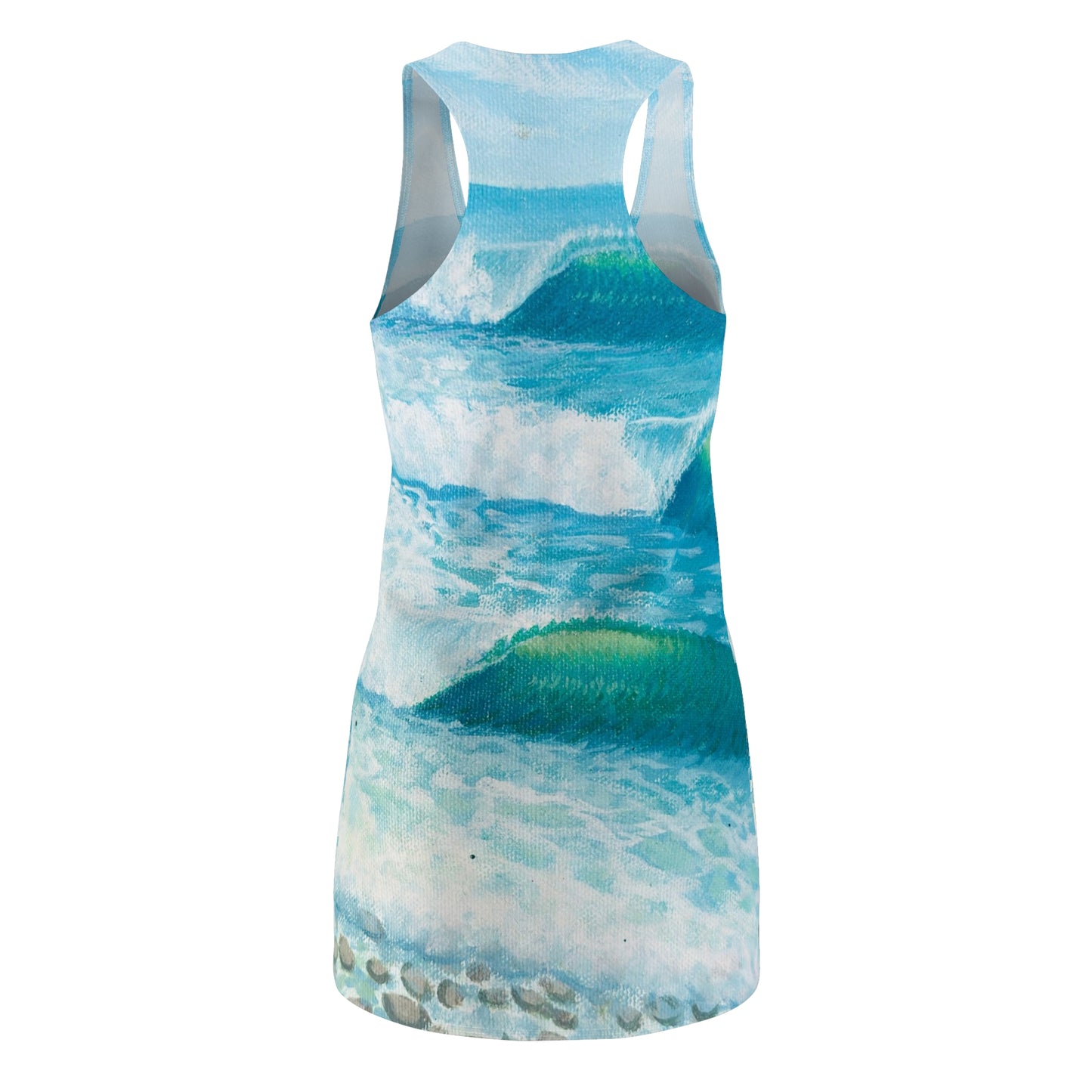 Women's Cut & Sew Racerback Dress (AOP)