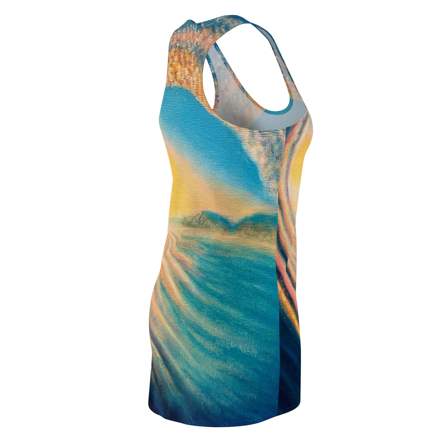 Women's Cut & Sew Racerback Dress (AOP)