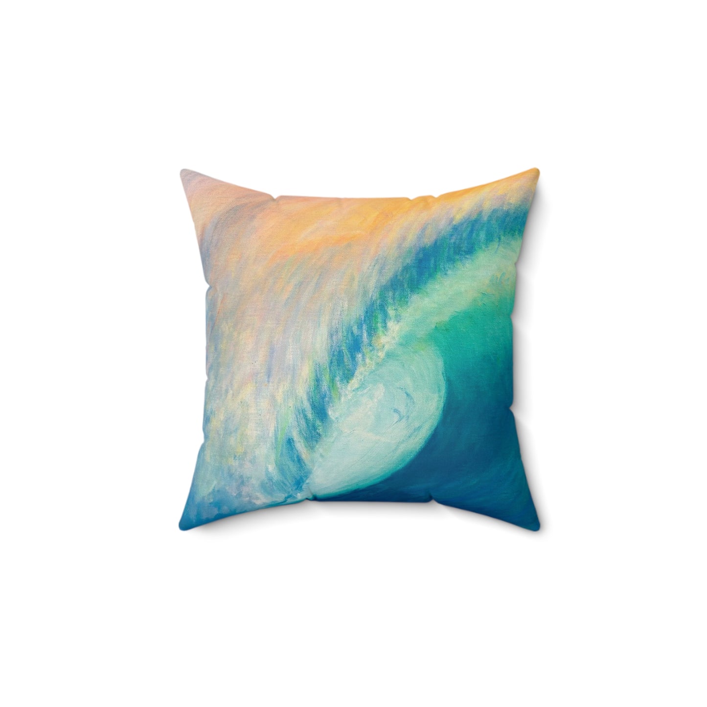 Spun Polyester Square Pillow