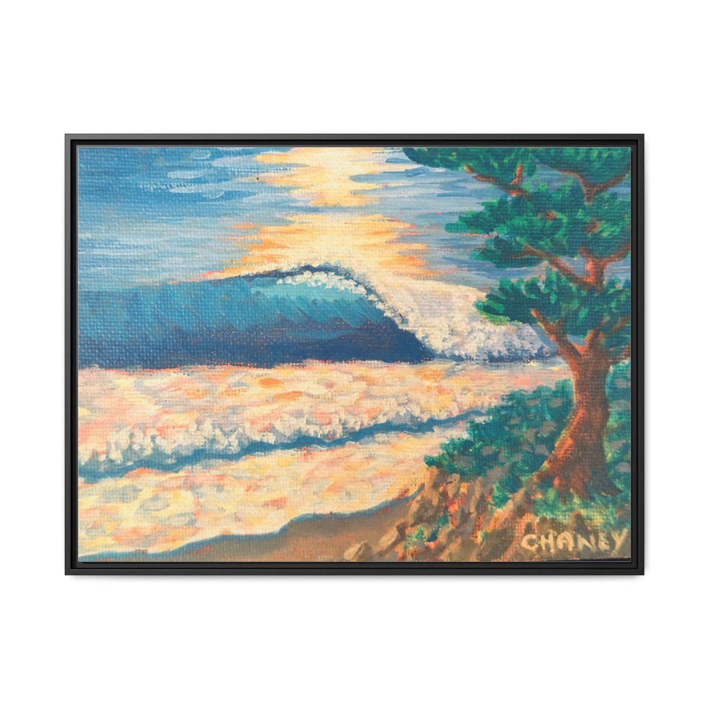 Matte Canvas, Framed (Multi-color)