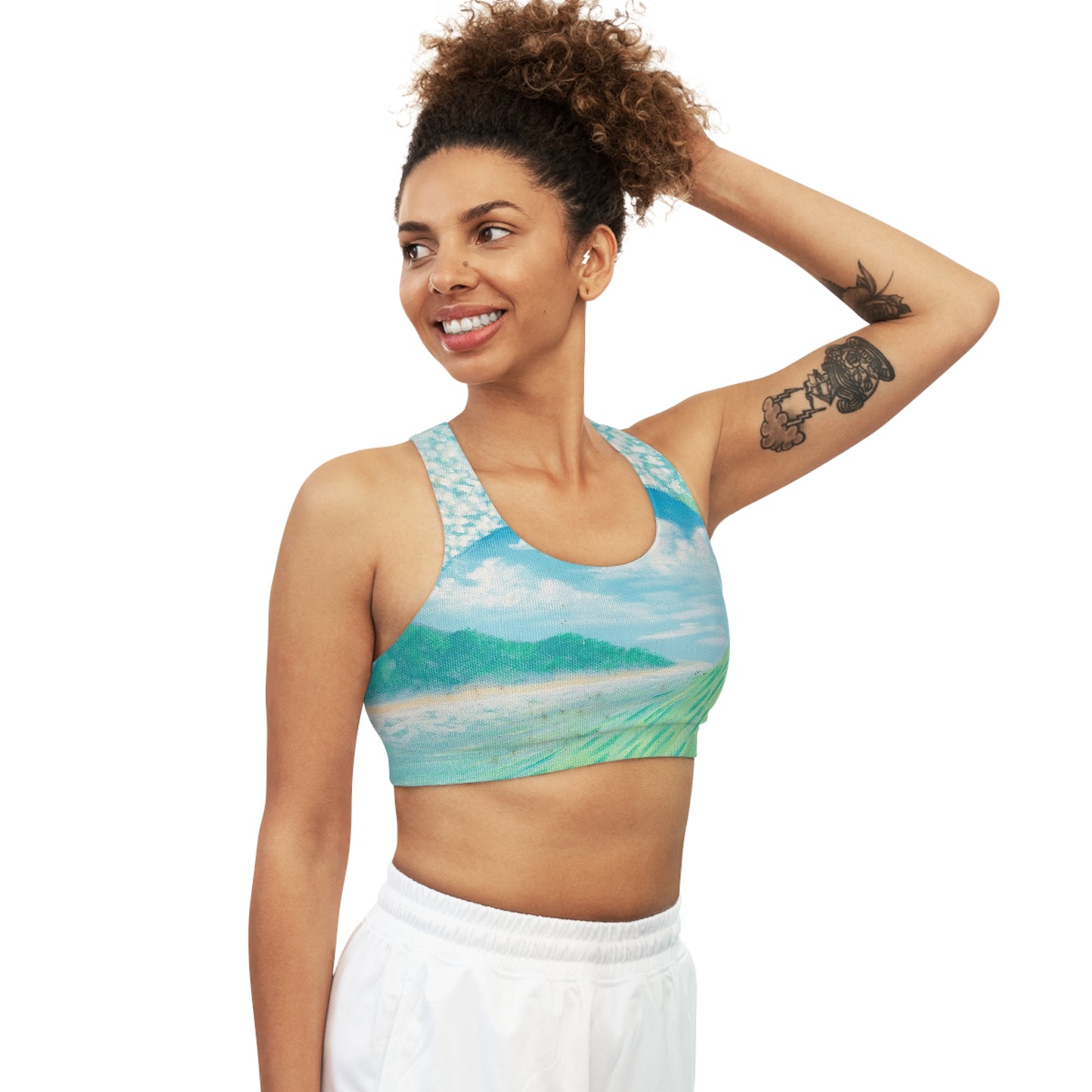 Seamless Sports Bra (AOP)