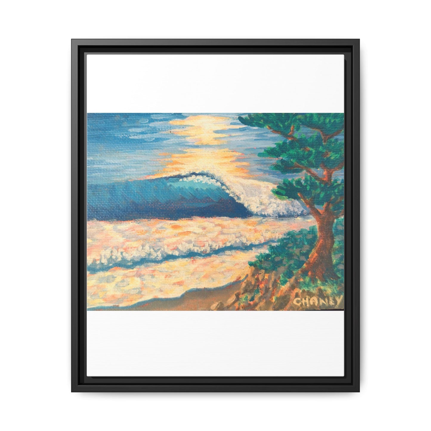 Matte Canvas, Framed (Multi-color)