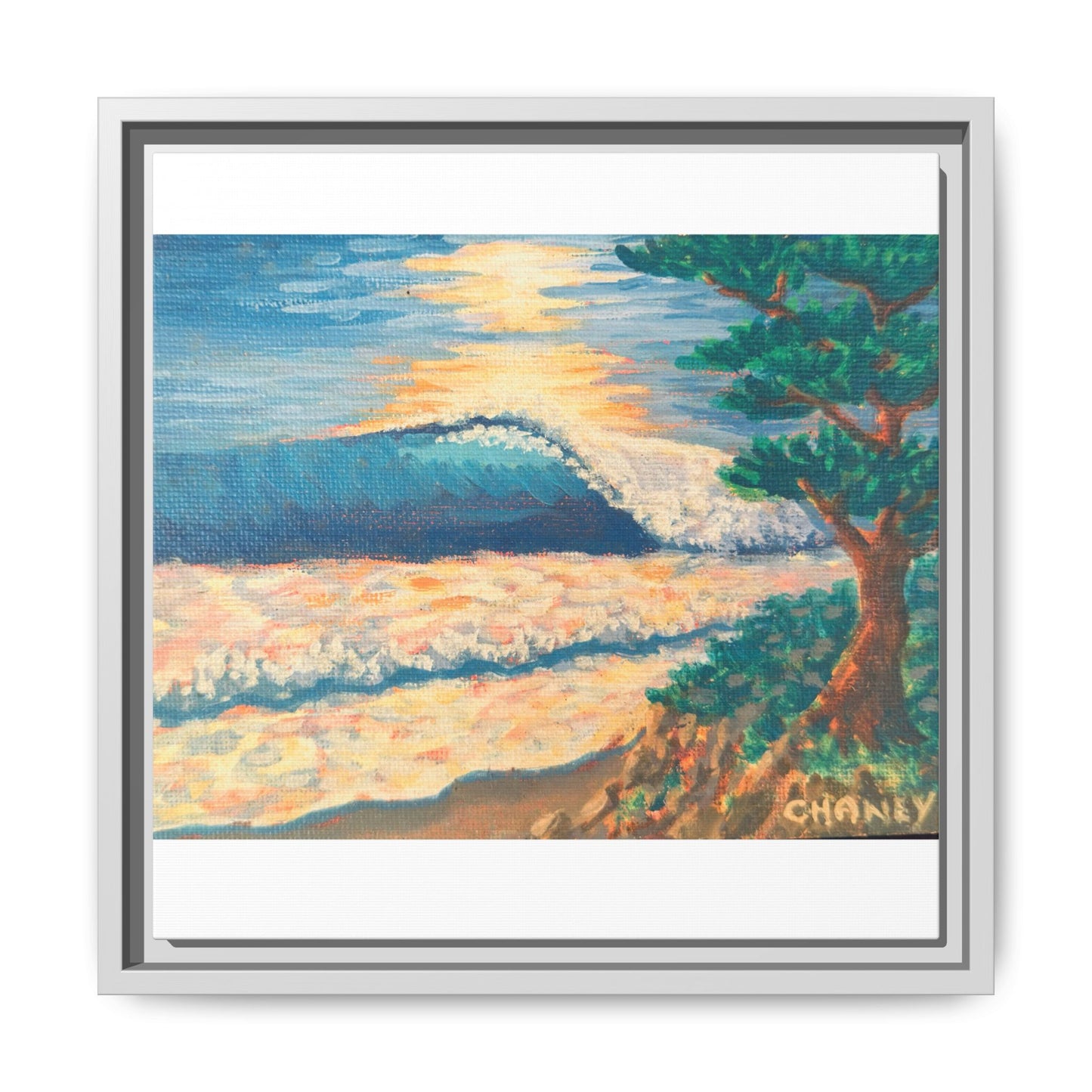 Matte Canvas, Framed (Multi-color)