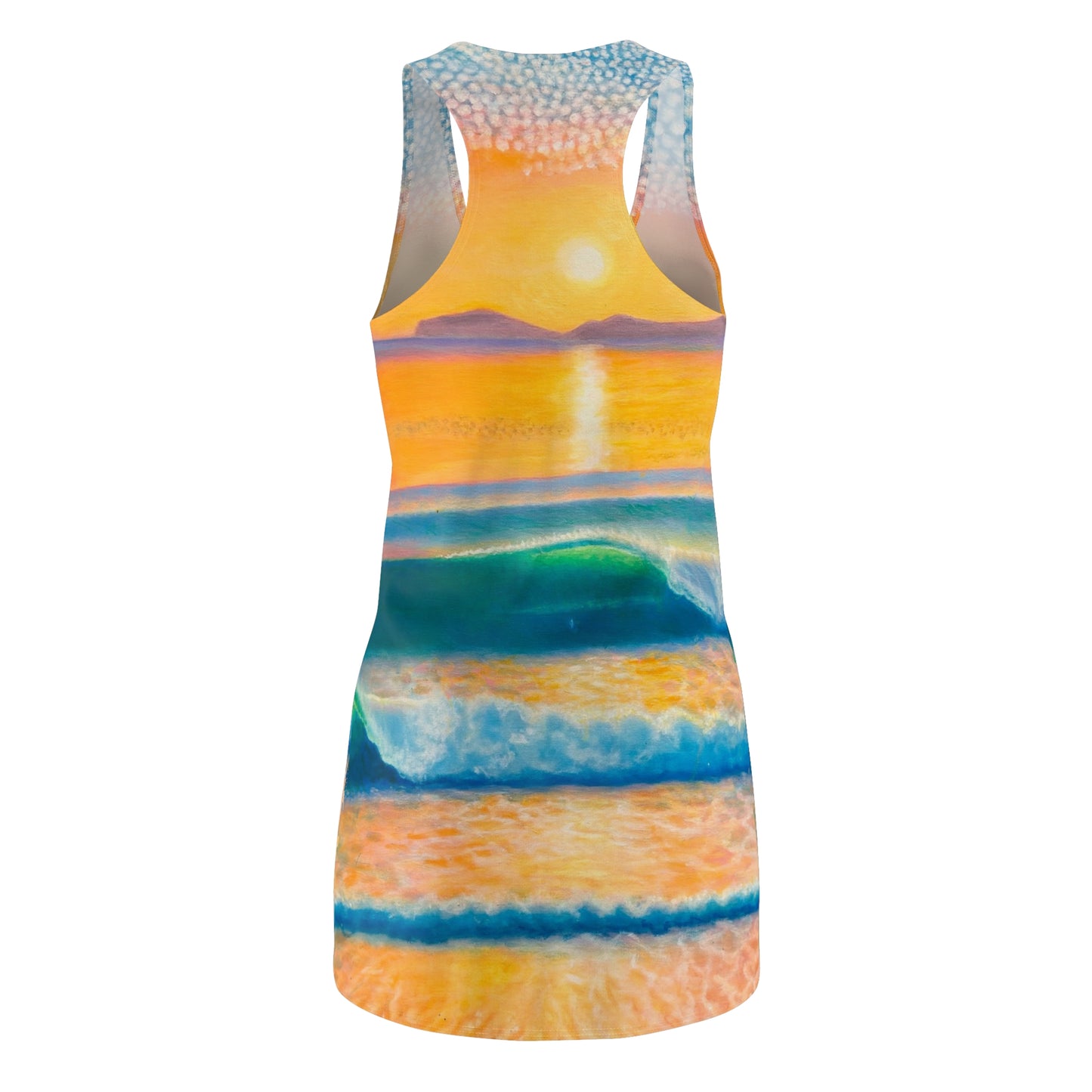 Women's Cut & Sew Racerback Dress (AOP)