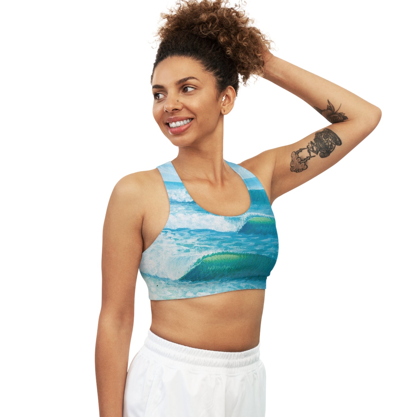 Seamless Sports Bra (AOP)