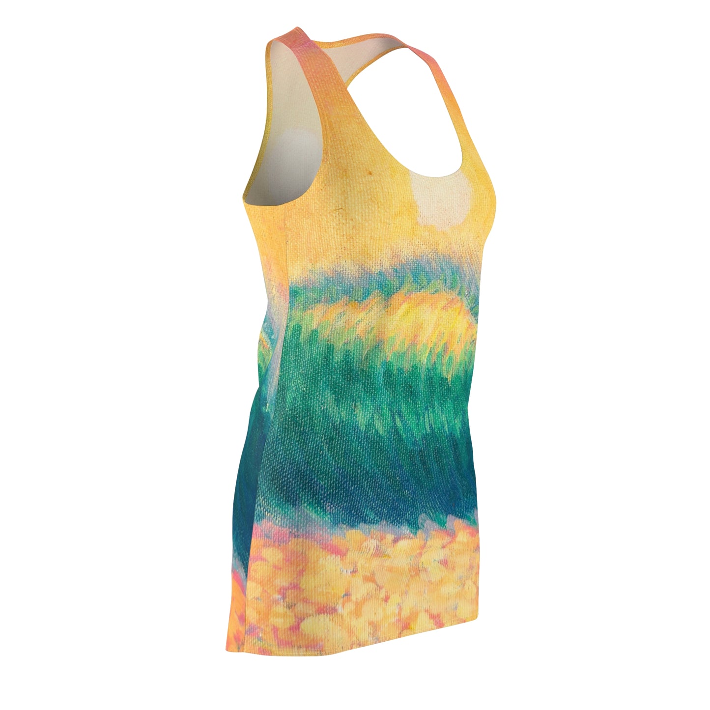Women's Cut & Sew Racerback Dress (AOP)