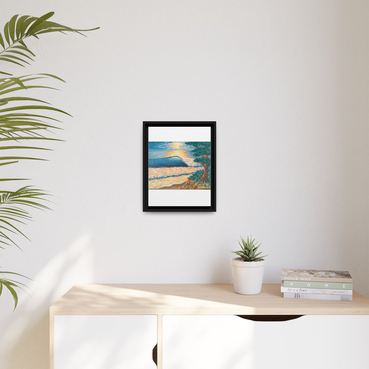 Matte Canvas, Framed (Multi-color)
