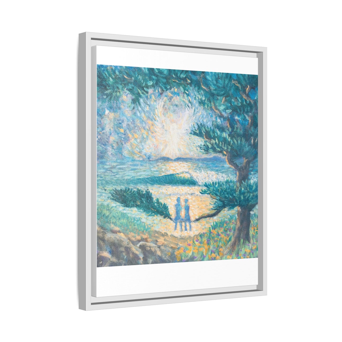 Matte Canvas, Framed (Multi-color)