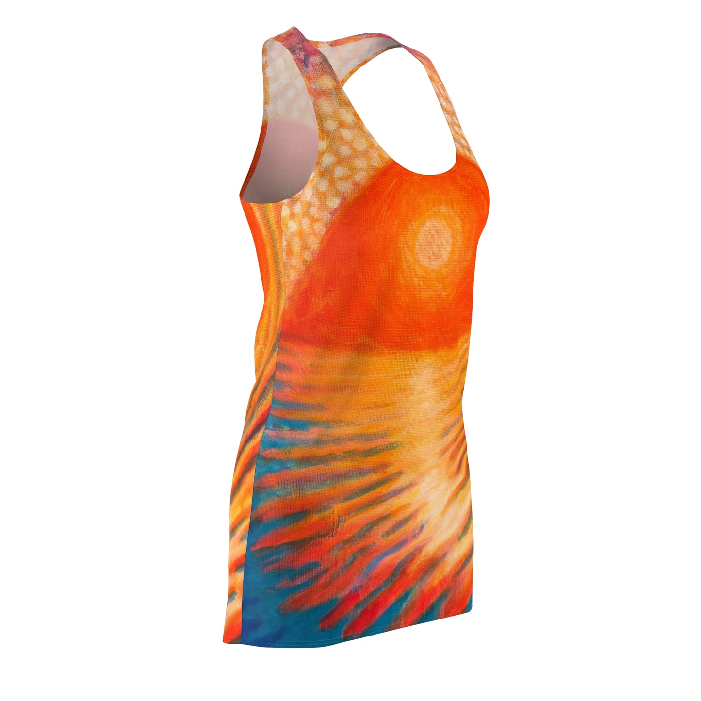 Women's Cut & Sew Racerback Dress (AOP)