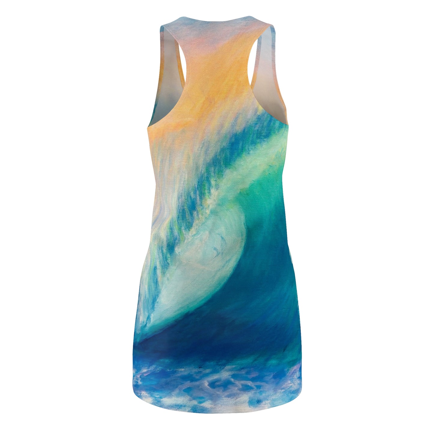 Women's Cut & Sew Racerback Dress (AOP)