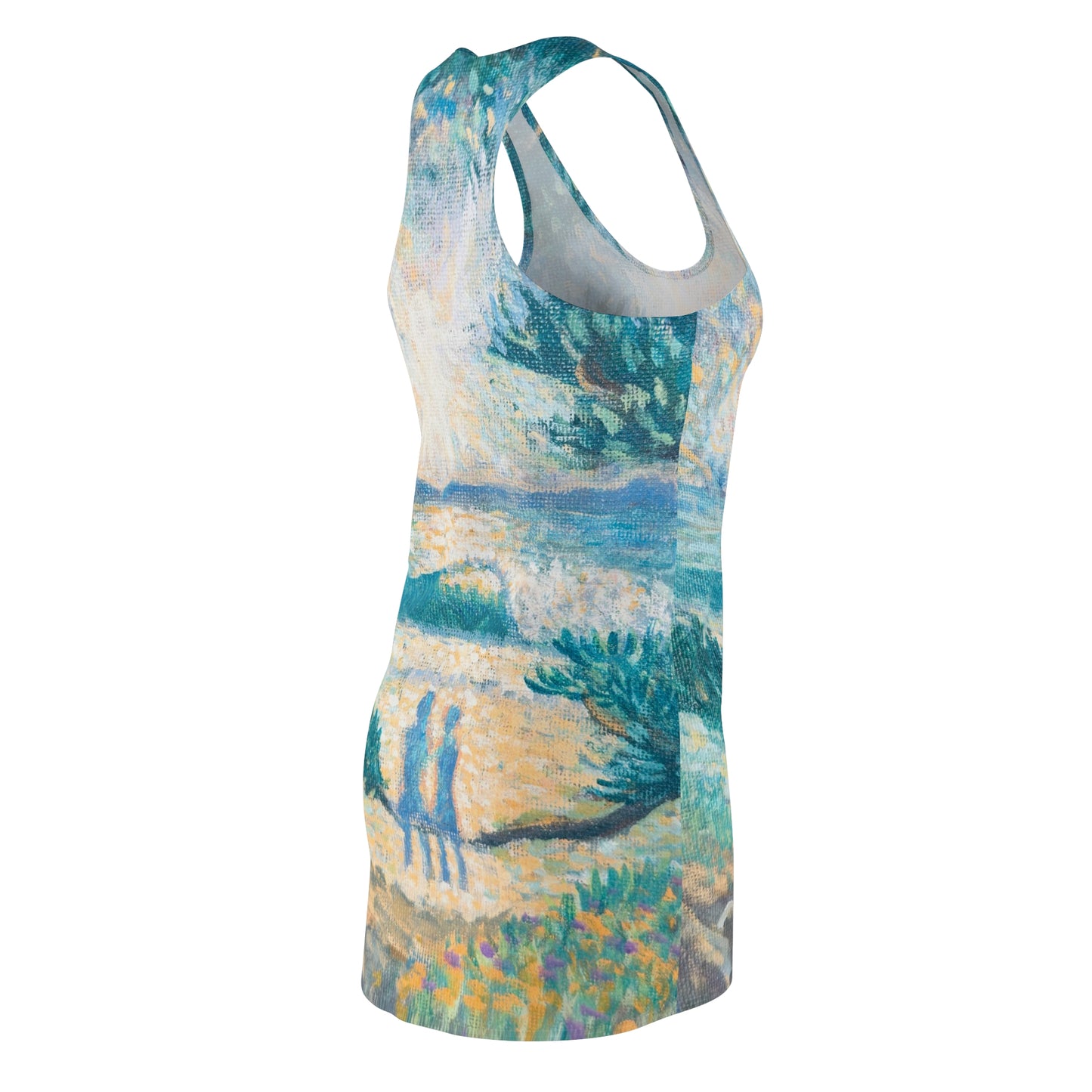 Women's Cut & Sew Racerback Dress (AOP)