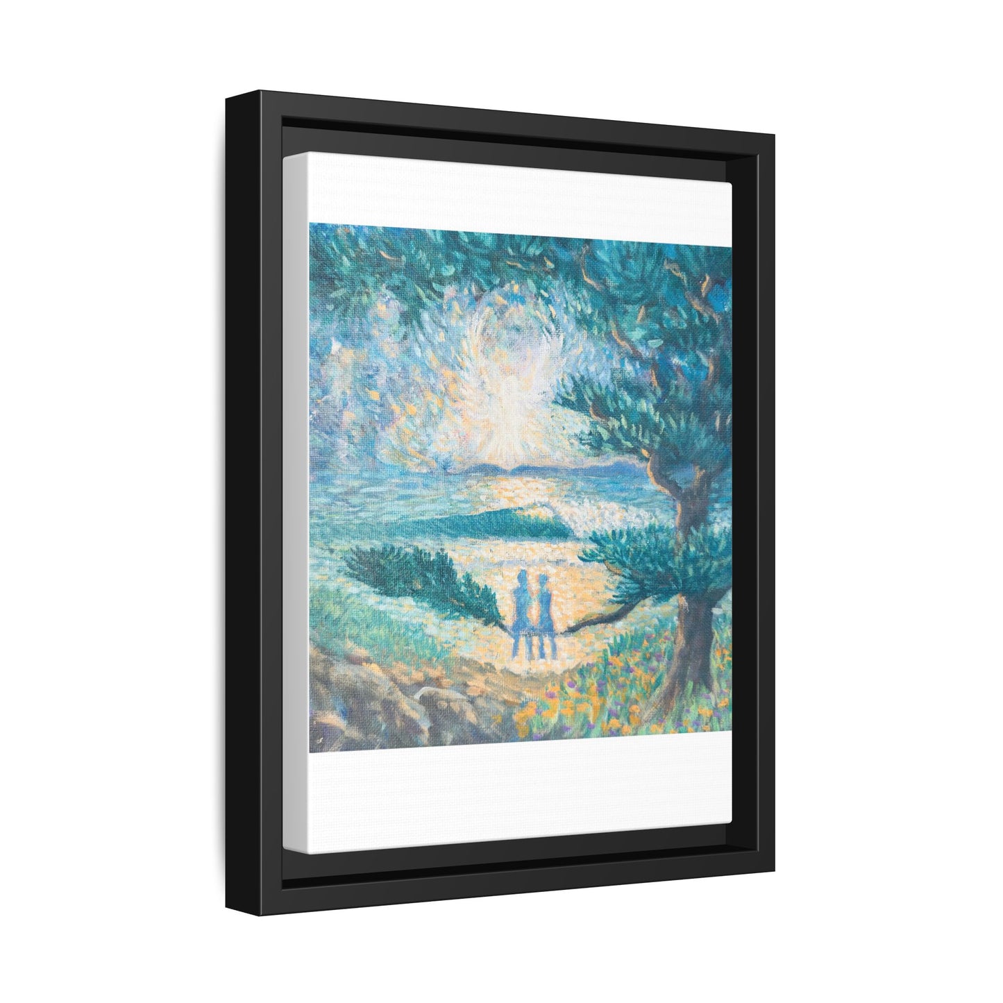 Matte Canvas, Framed (Multi-color)
