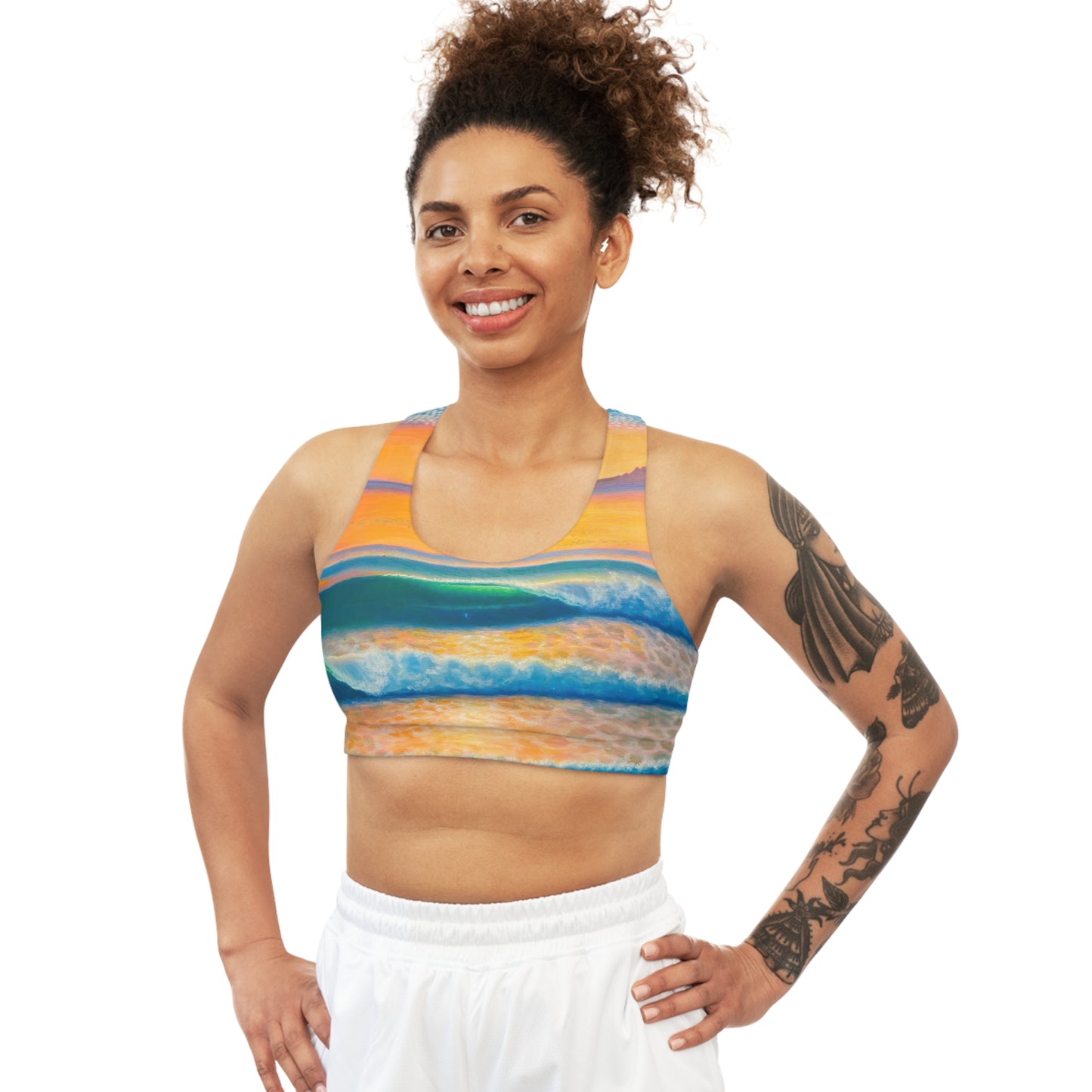 Seamless Sports Bra (AOP)
