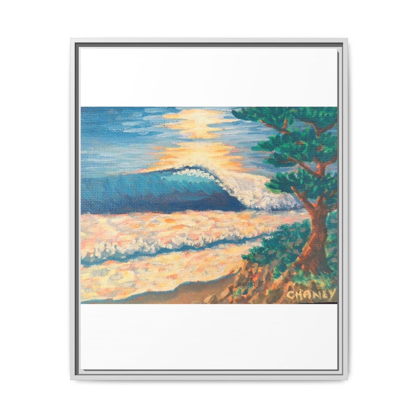 Matte Canvas, Framed (Multi-color)