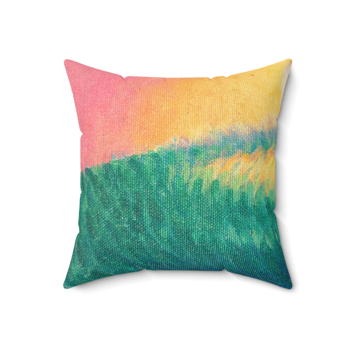 Spun Polyester Square Pillow