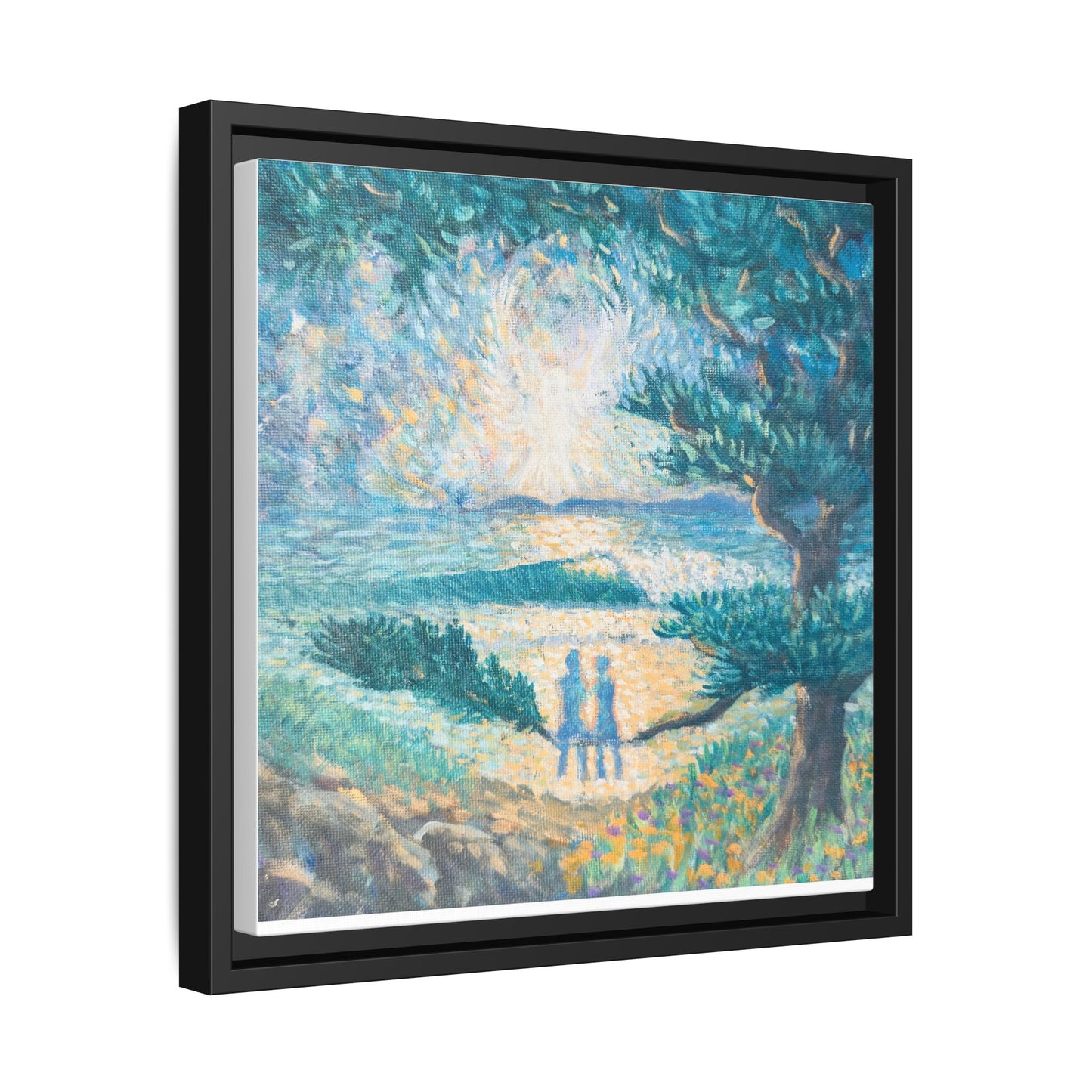 Matte Canvas, Framed (Multi-color)