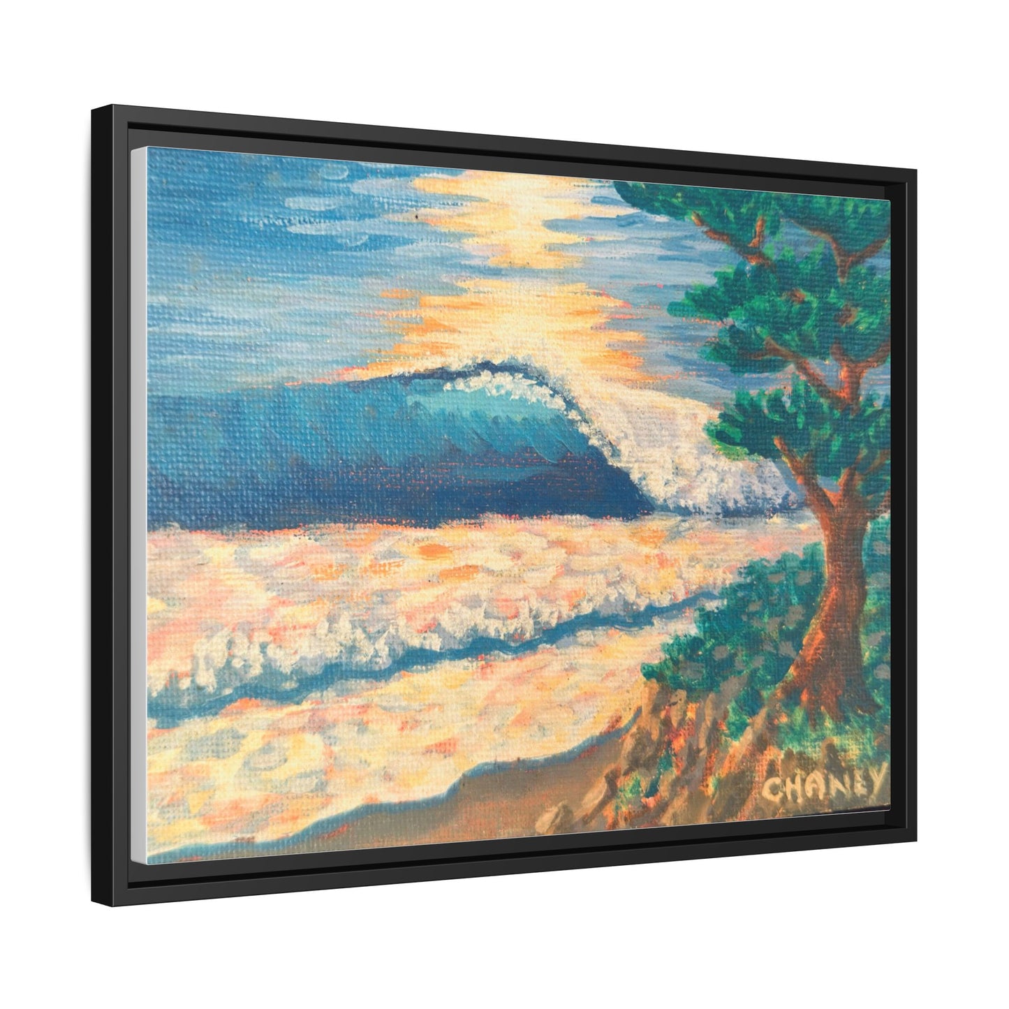Matte Canvas, Framed (Multi-color)