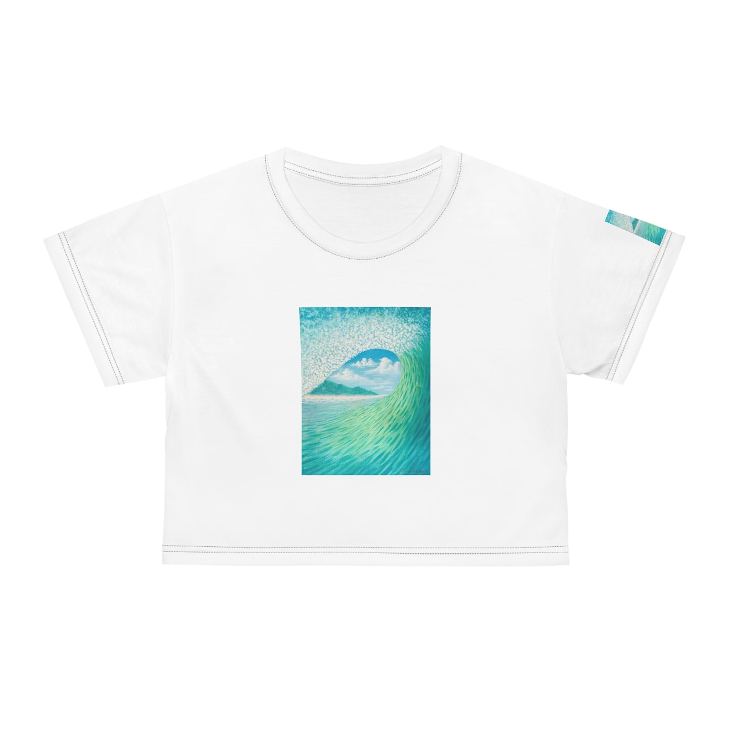 Crop Tee (AOP)