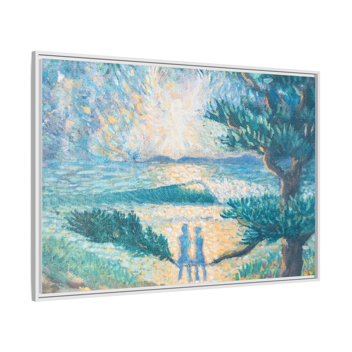 Matte Canvas, Framed (Multi-color)