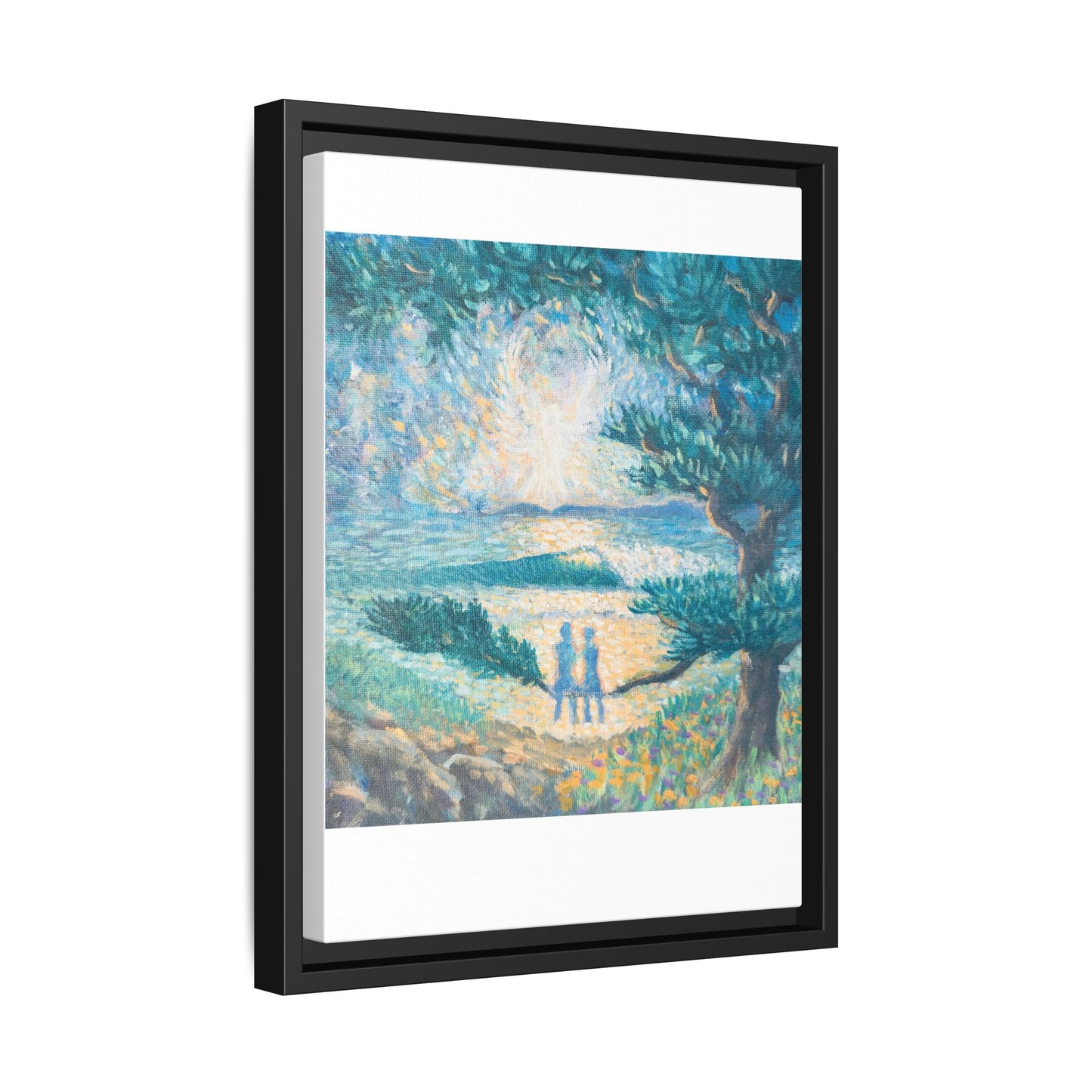Matte Canvas, Framed (Multi-color)