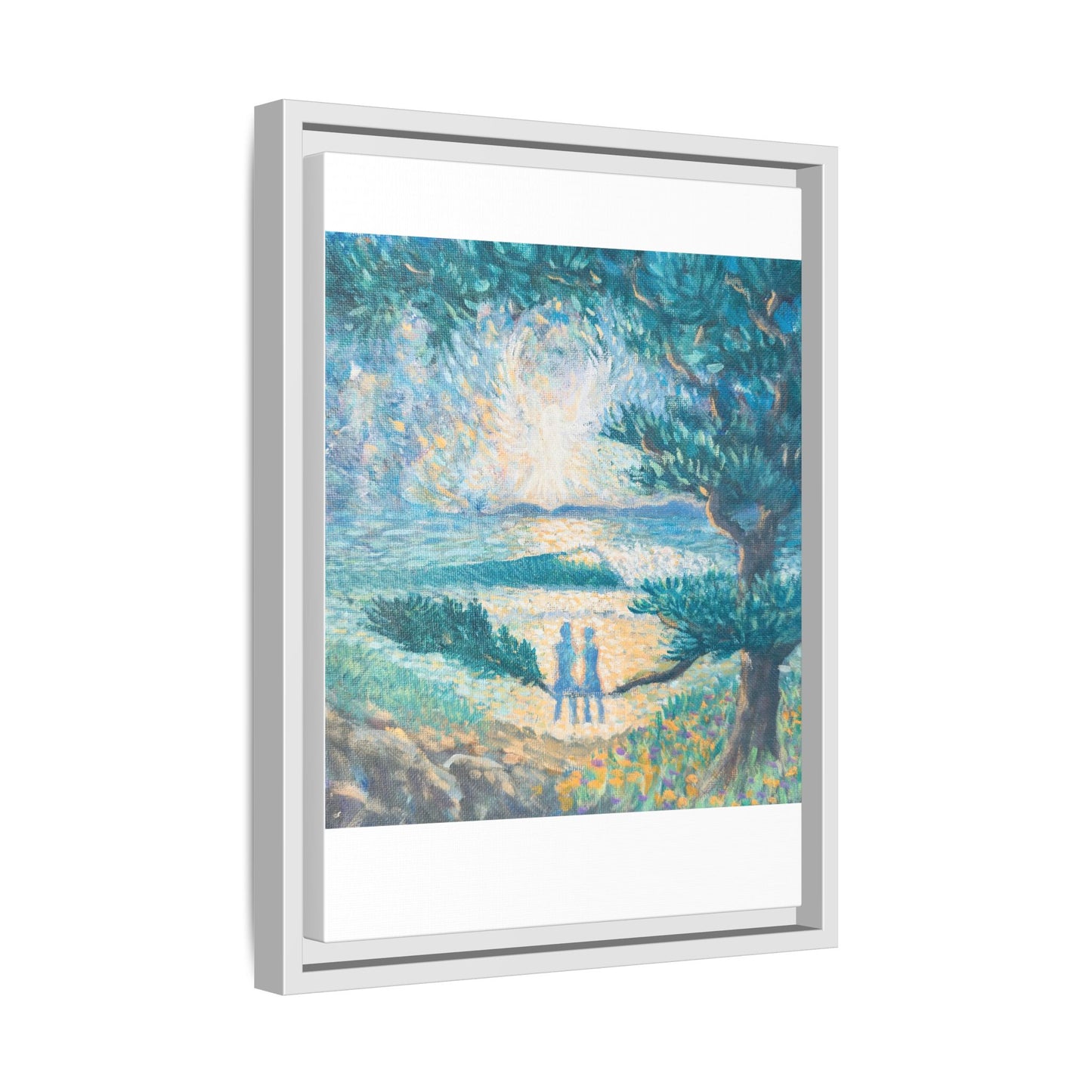Matte Canvas, Framed (Multi-color)