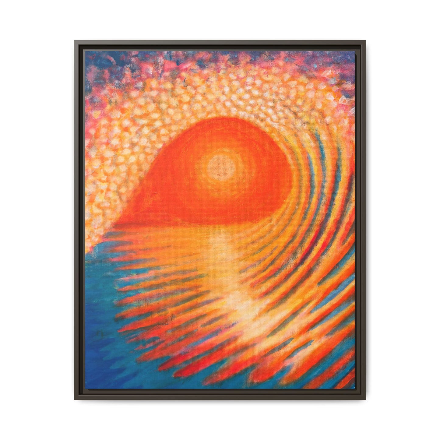 Matte Canvas, Framed (Multi-color)