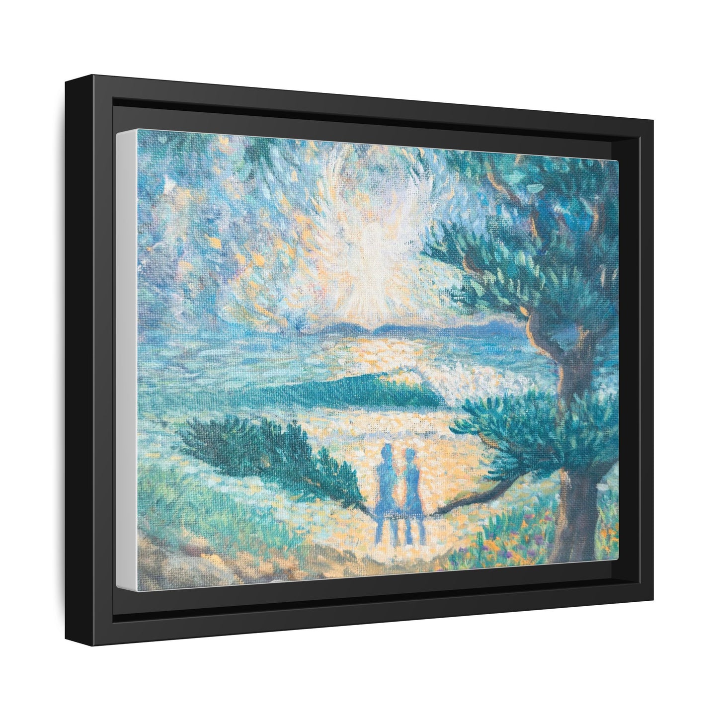 Matte Canvas, Framed (Multi-color)