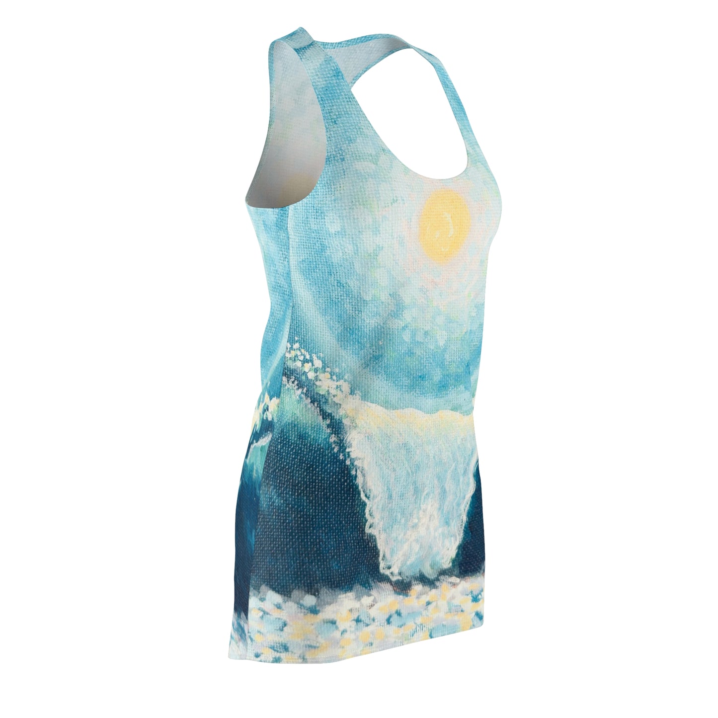 Women's Cut & Sew Racerback Dress (AOP)