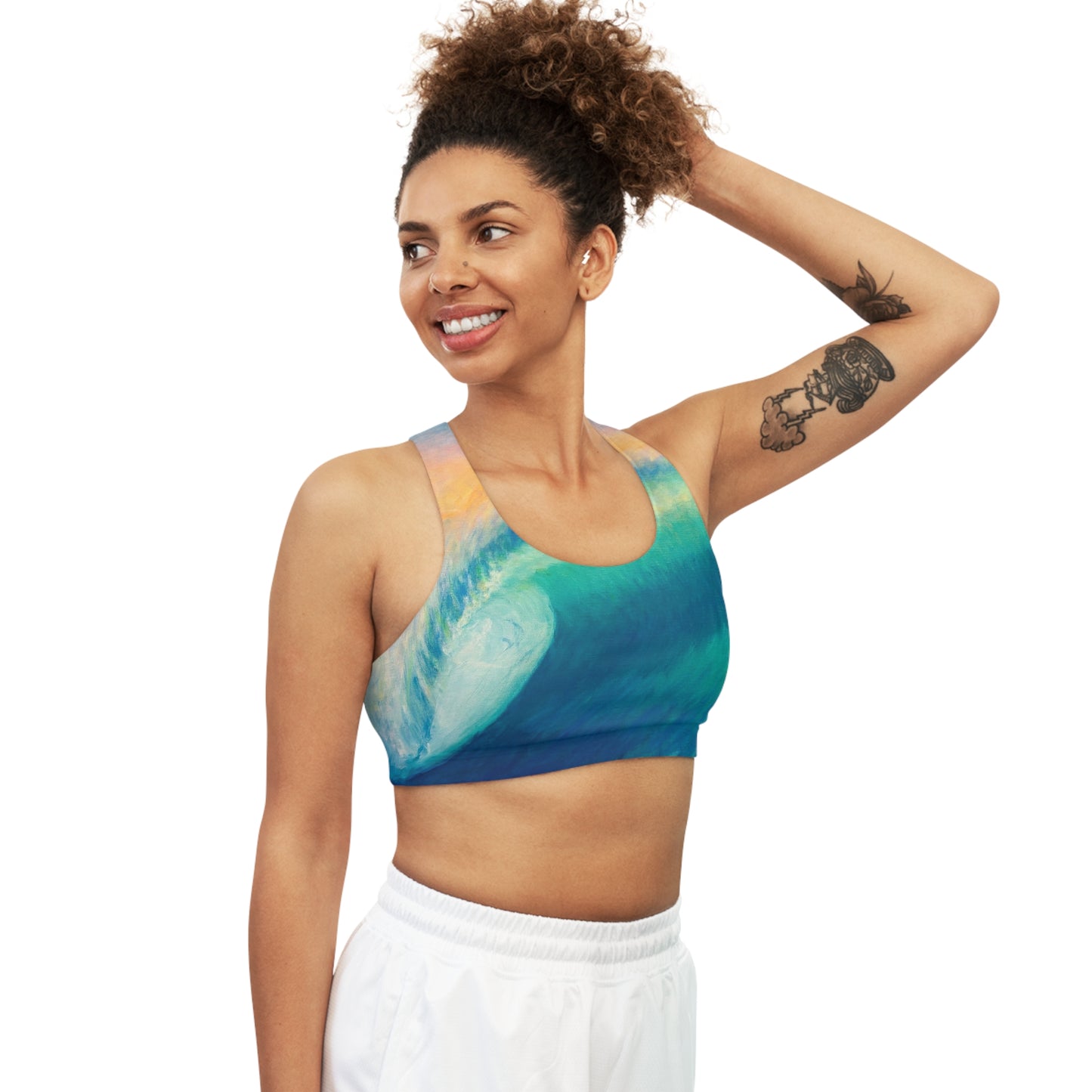 Seamless Sports Bra (AOP)