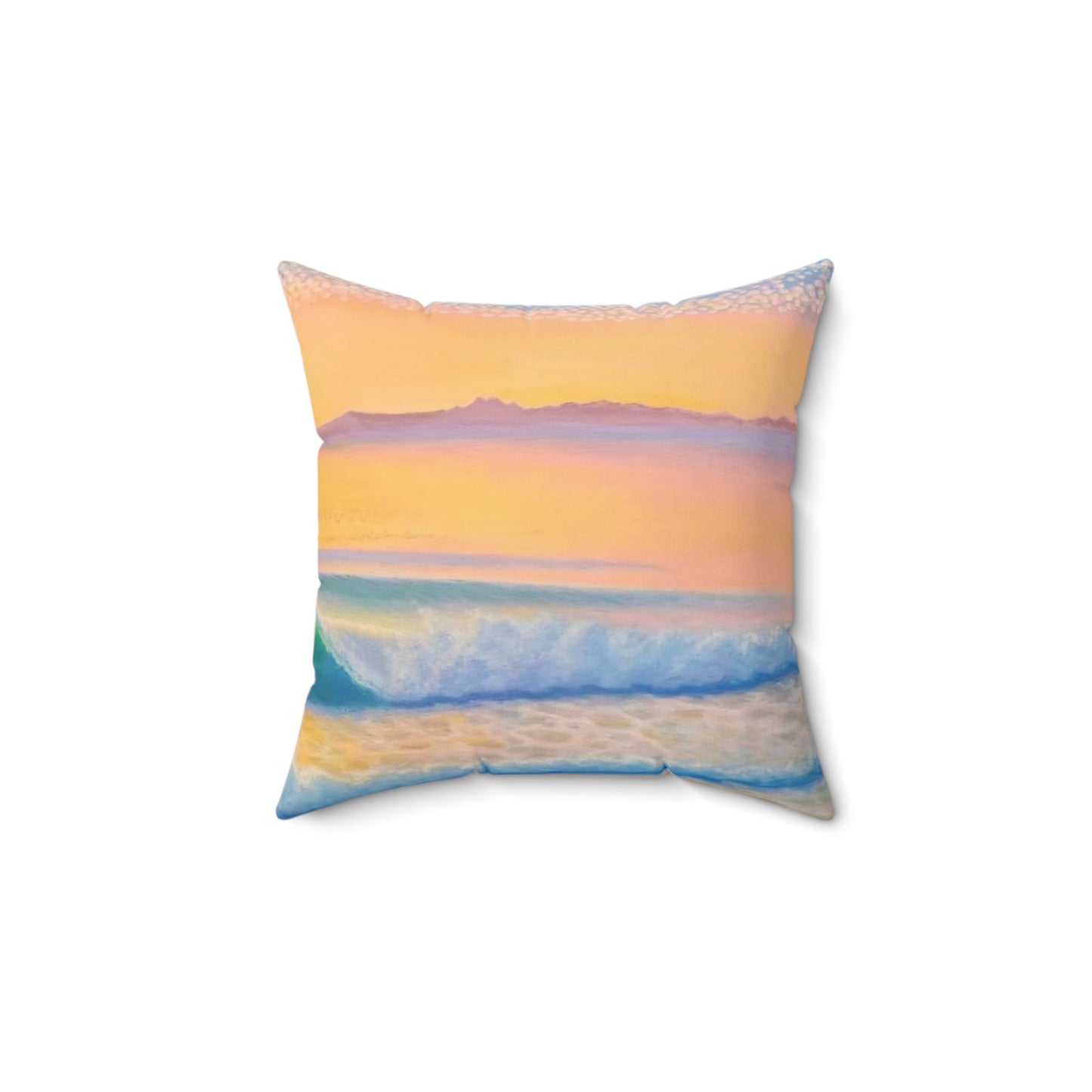 Spun Polyester Square Pillow