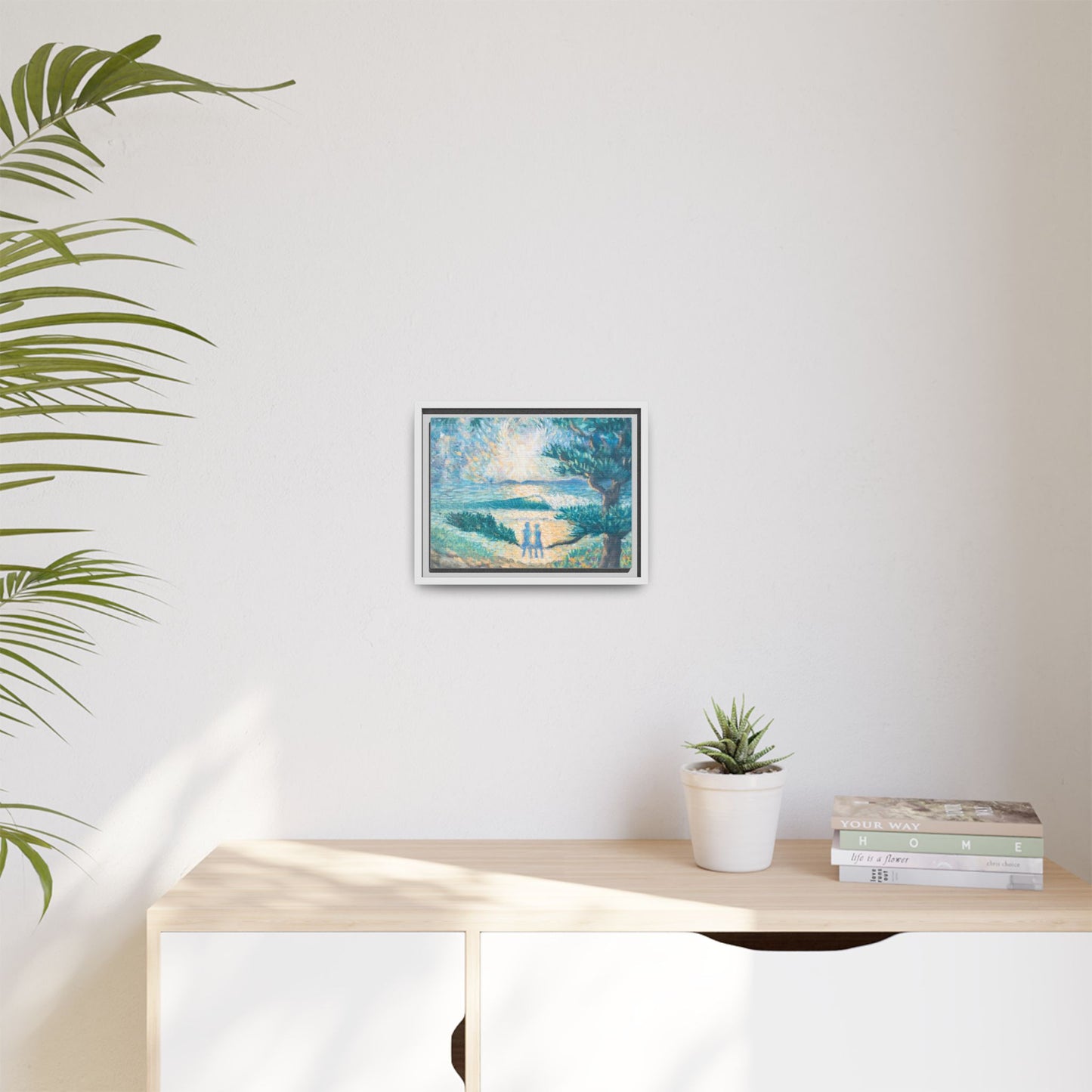 Matte Canvas, Framed (Multi-color)