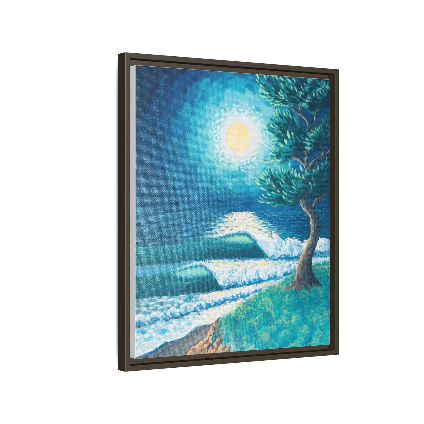 Matte Canvas, Framed (Multi-color)