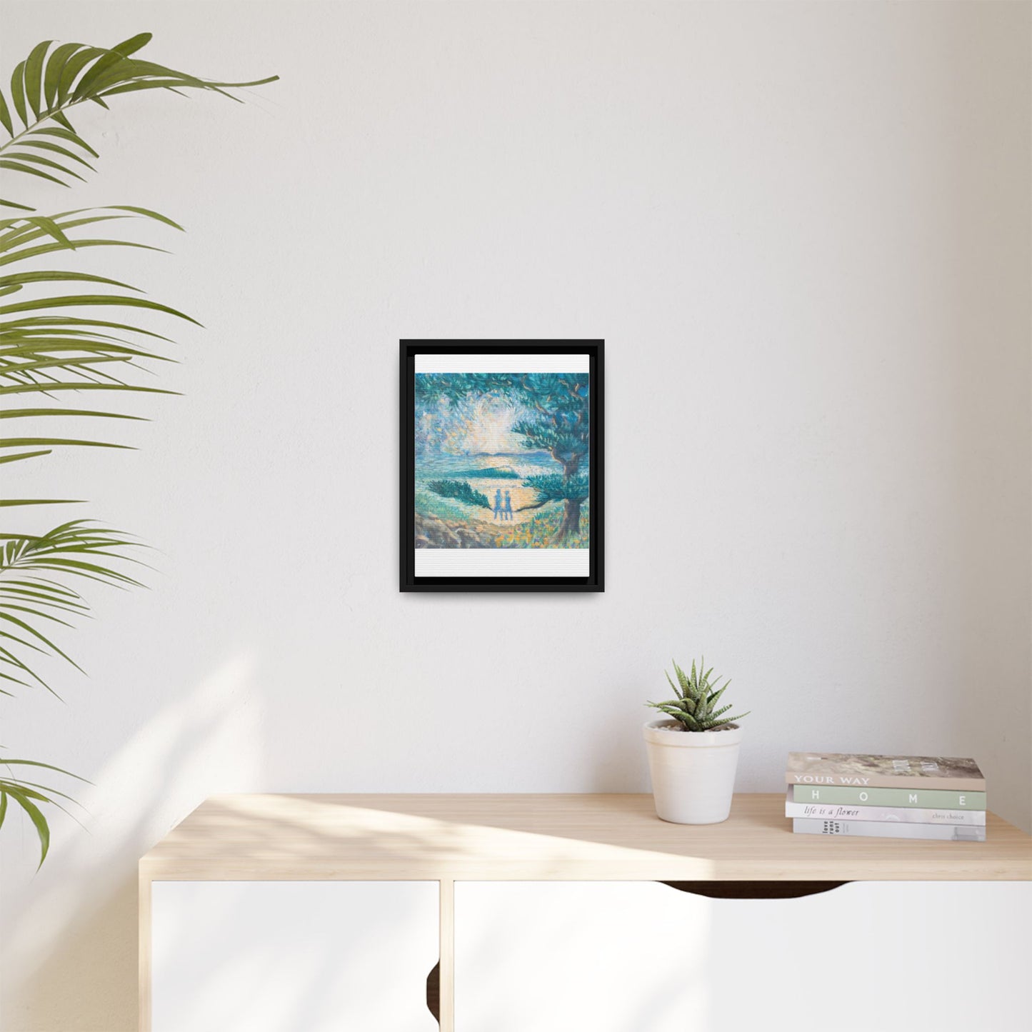 Matte Canvas, Framed (Multi-color)