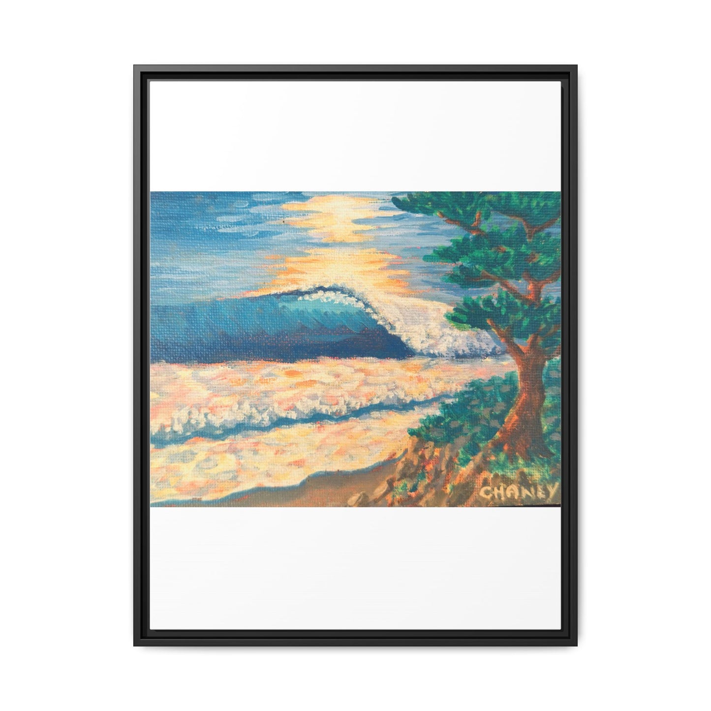 Matte Canvas, Framed (Multi-color)