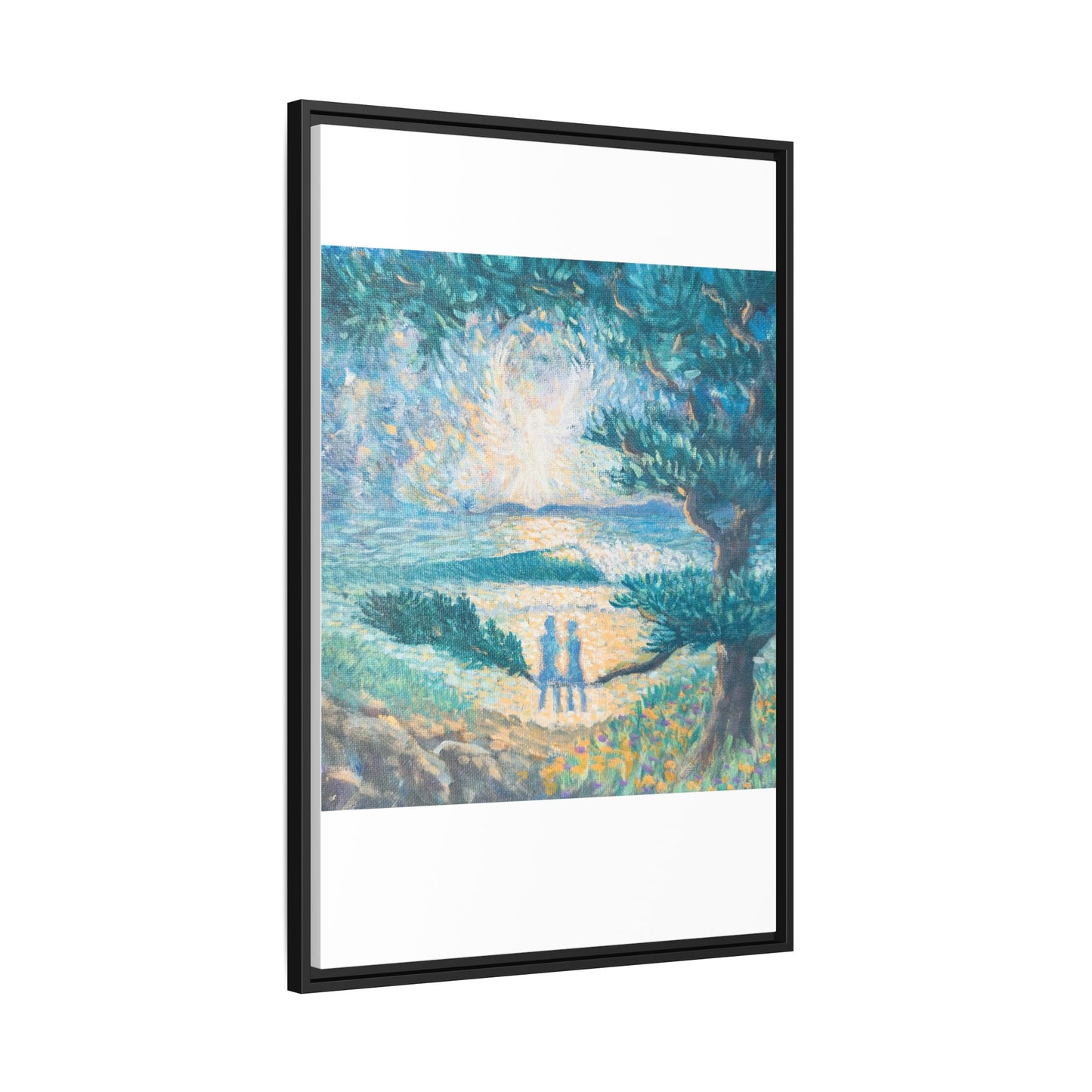 Matte Canvas, Framed (Multi-color)