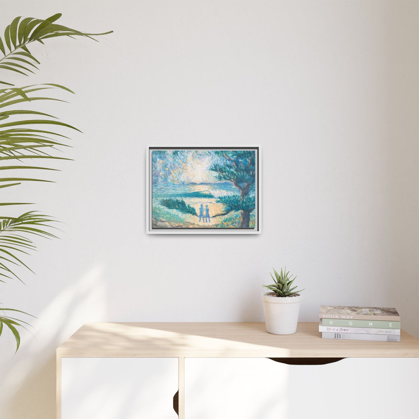 Matte Canvas, Framed (Multi-color)