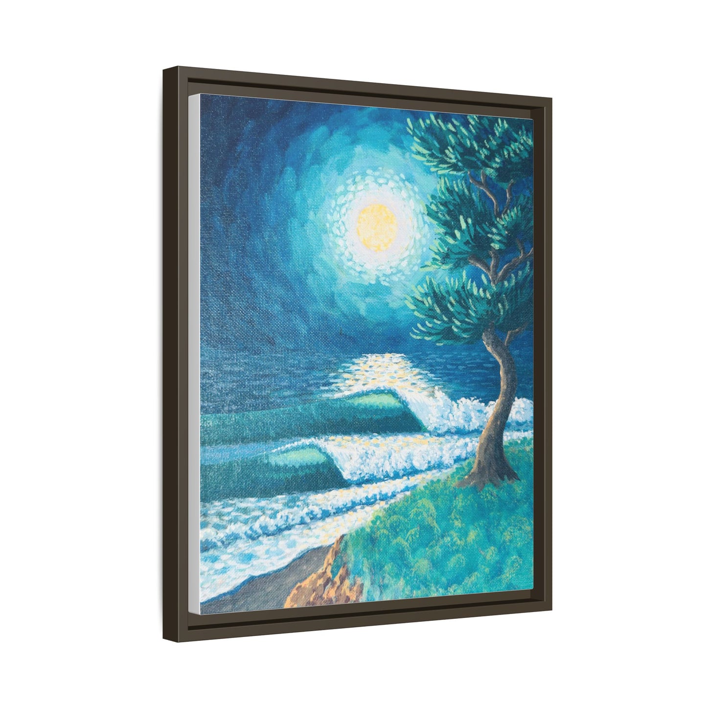 Matte Canvas, Framed (Multi-color)